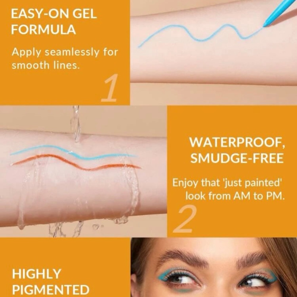 Sheglam color crush gel eyeliner